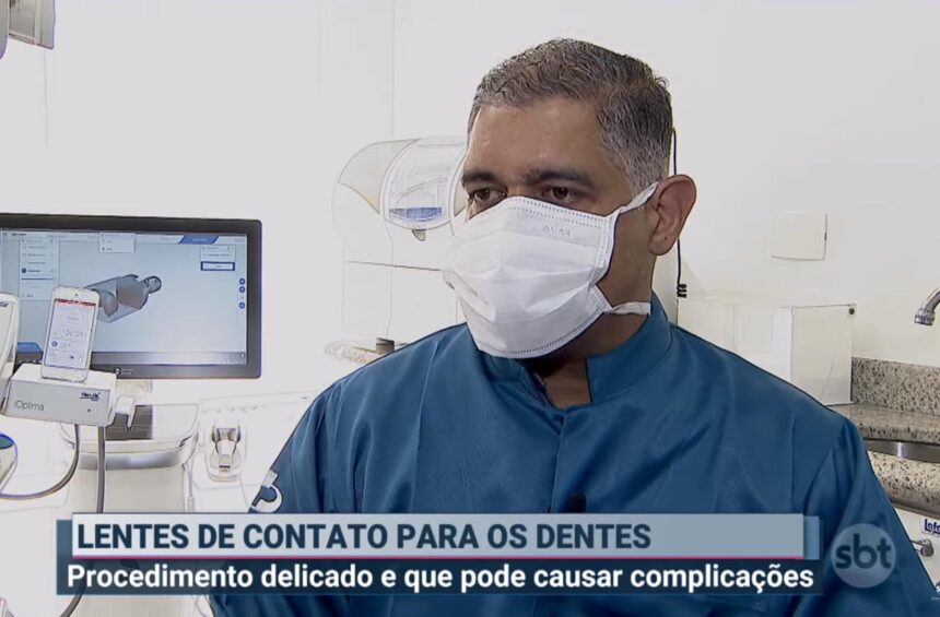 Dr. Alexandre Cesar fala sobre lentes de contato dentárias no SBT